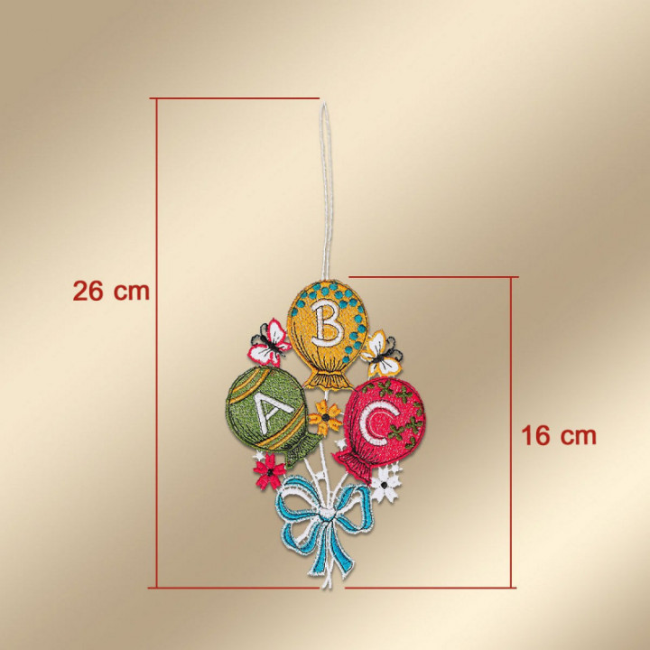 Geschenk-Anhänger Schulkind 3er Set Plauner Spitze