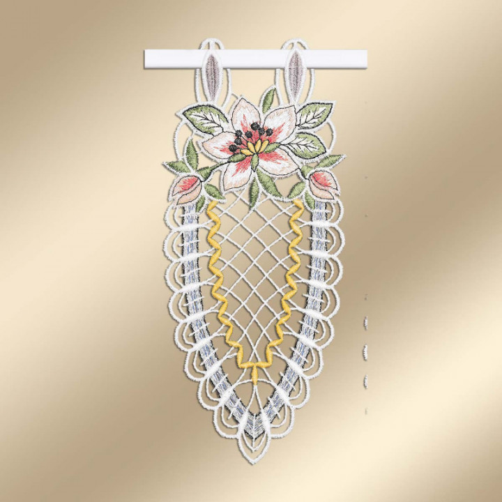 Girlande Vogelparadies - Fensterbehang - Plauener Spitze - DSD