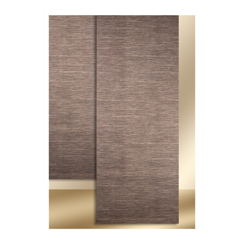 Moderner Schiebevorhang Flächenvorhang Marian braun