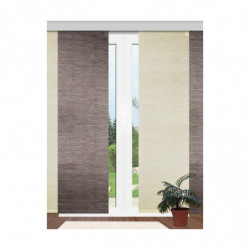 Moderner Schiebevorhang Flächenvorhang Marian braun