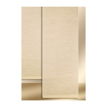 Moderner Schiebevorhang Flächenvorhang Marian beige