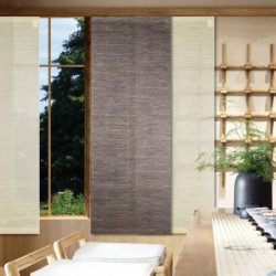 Moderner Schiebevorhang Flächenvorhang Marian beige