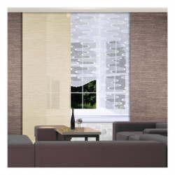 Moderner Schiebevorhang Flächenvorhang Marian beige