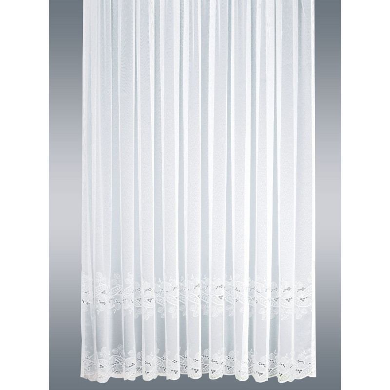 Stickereistore Emilia weiß