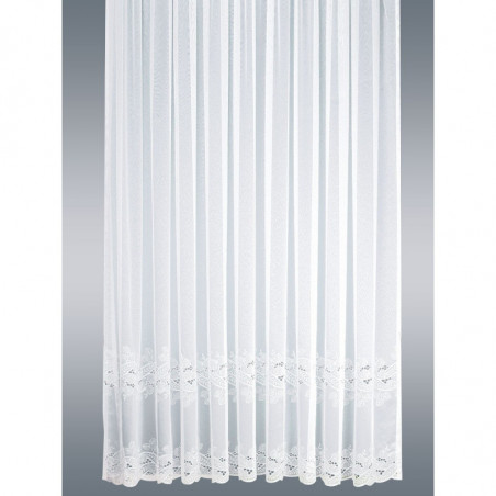 Stickereistore Emilia weiß