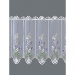 Panneau Hyazinthe flieder Plauener Spitze