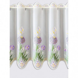 Panneau Hyazinthe flieder Plauener Spitze