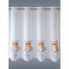 Kurzgardine Kleine Eule Plauener Spitze