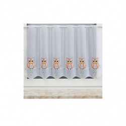 Kurzgardine Kleine Eule Plauener Spitze