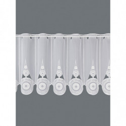 Bistrogardine Circle Plauener Spitze weiß