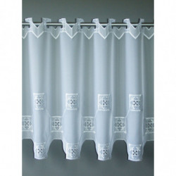 Stickerei Kurzgardine Lilly