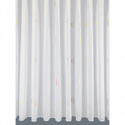 Fertigstore Cora bunte Webstreifen