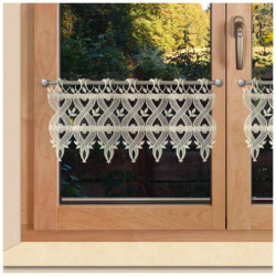 Landhaus-Spitzengardine...