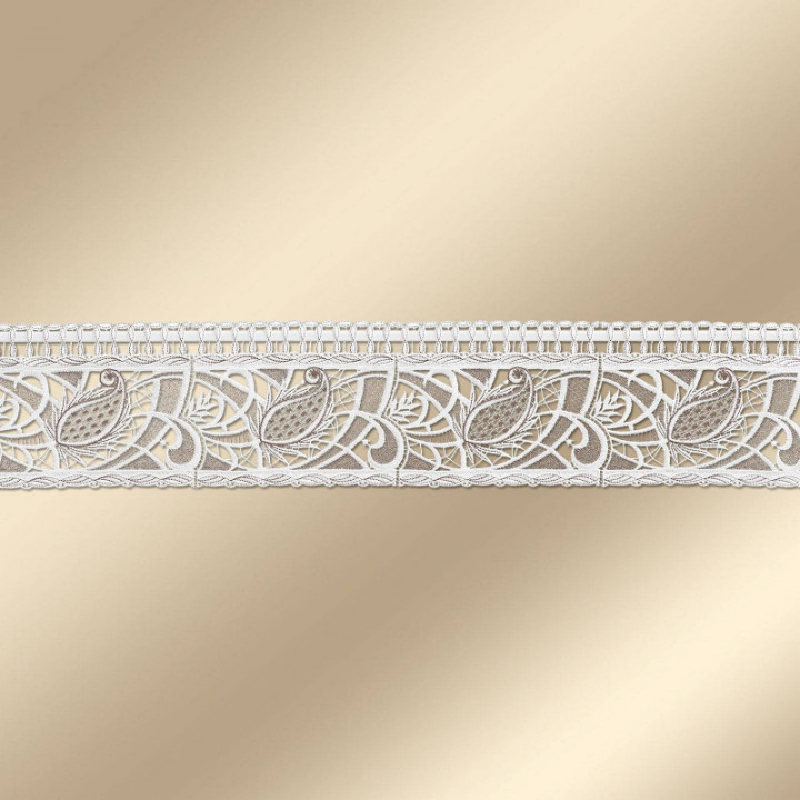 Feenhausspitze Mini-Panneaux Rajana Plauener Spitze 15 cm hoch