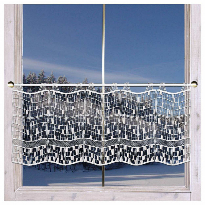 Moderner Scheibenhänger Milanka Plauener Spitze