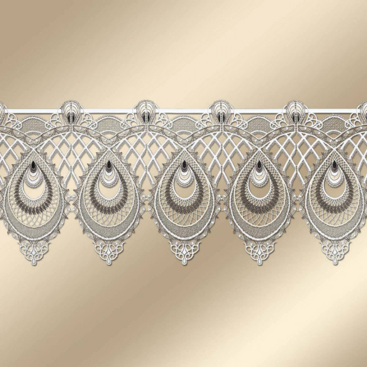 Spitzen-Scheibenhänger Hilda Plauener Spitze