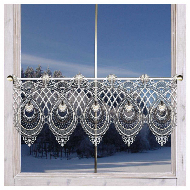 Spitzen-Scheibenhänger Hilda Plauener Spitze