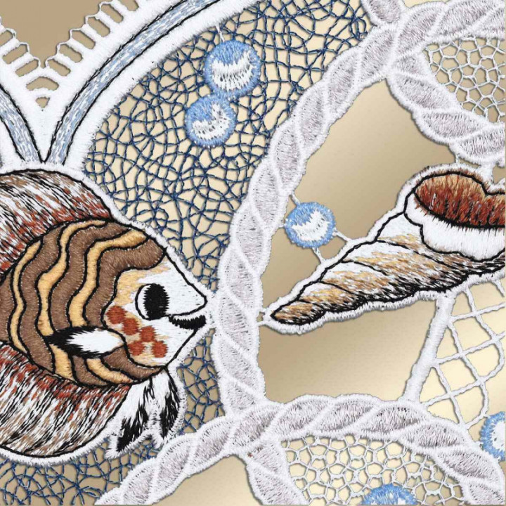 Scheibenhänger Zauberhafte Unterwasserwelt Vogtländische Spitze maritim