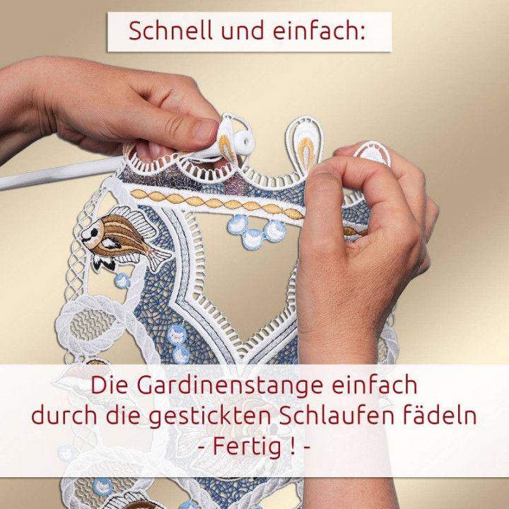 Scheibenhänger Zauberhafte Unterwasserwelt Vogtländische Spitze maritim