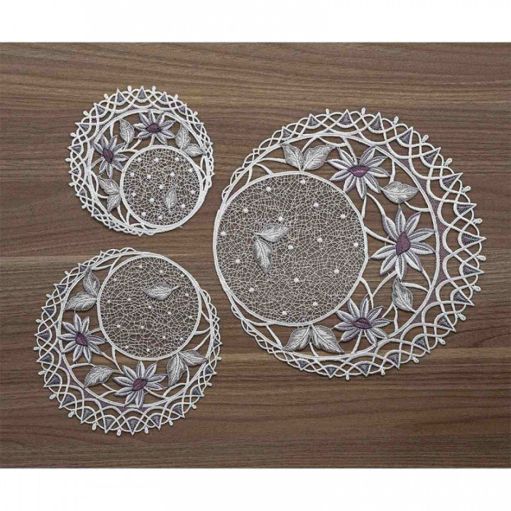 Tischdecke Margeritentraum Plauener Spitze Deckchen