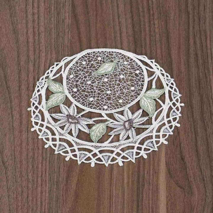 Tischdecke Margeritentraum Plauener Spitze Deckchen