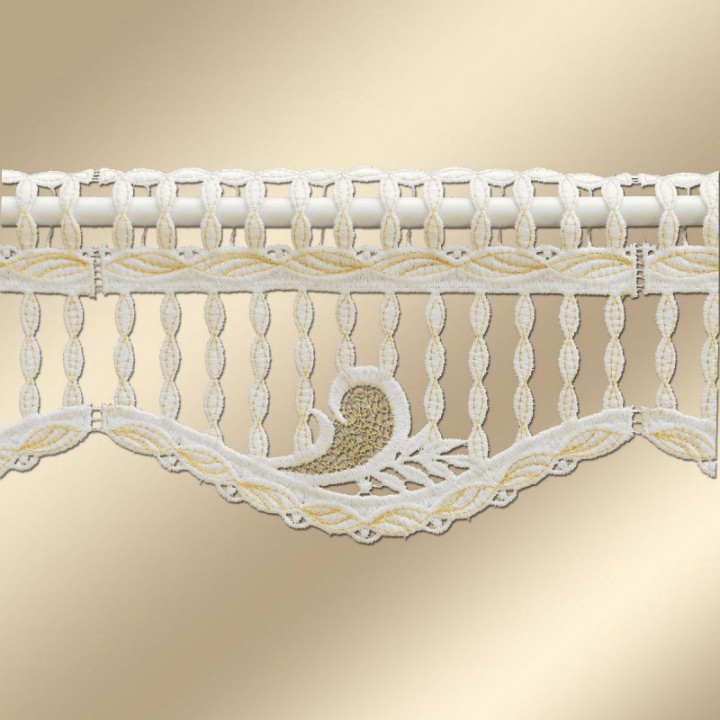 Feenhausspitze Mini-Panneaux Rajana Plauener Spitze 13 cm