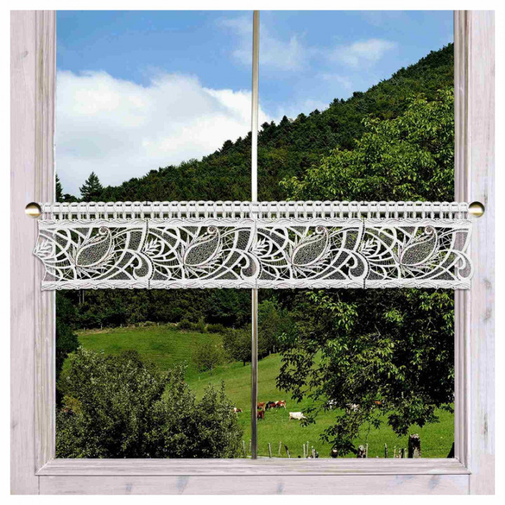 Feenhausspitze Mini-Panneaux Rajana Plauener Spitze 15 cm hoch