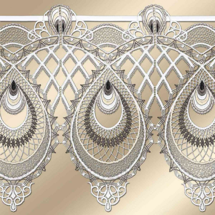 Spitzen-Scheibenhänger Hilda Plauener Spitze